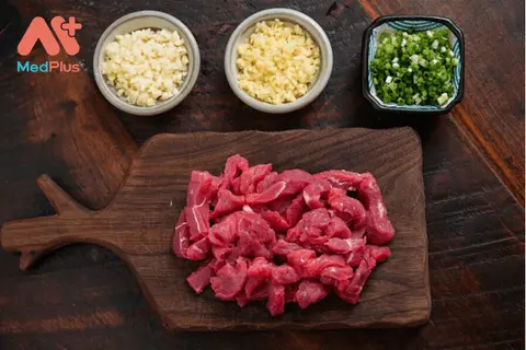 Hình ảnh bò tái nhúng lẩu 200g