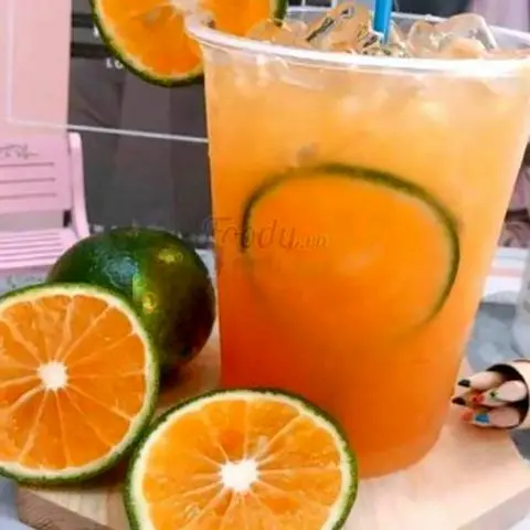 Hình ảnh Nước Cam Tươi Siêu To Khổng Lồ
