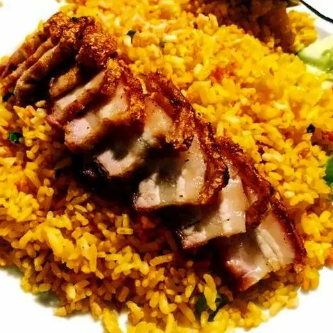 Hình ảnh Cơm ba rọi trứng
