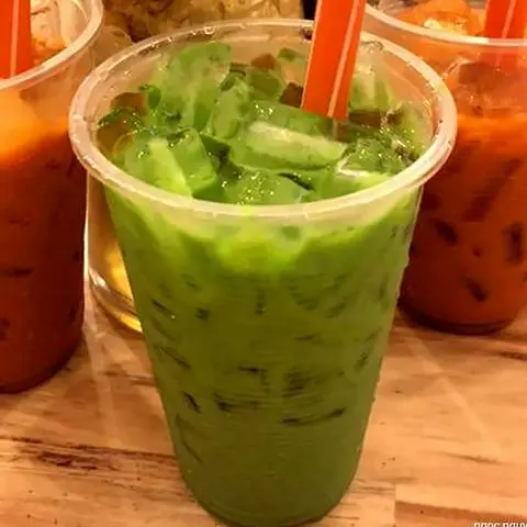Hình ảnh Trà sữa thái xanh