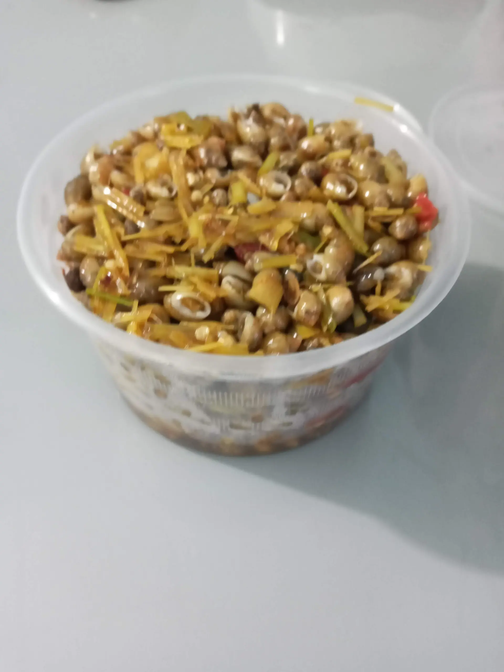 Hình ảnh ốc gạo miền trung xào sả ơt phần 300gam