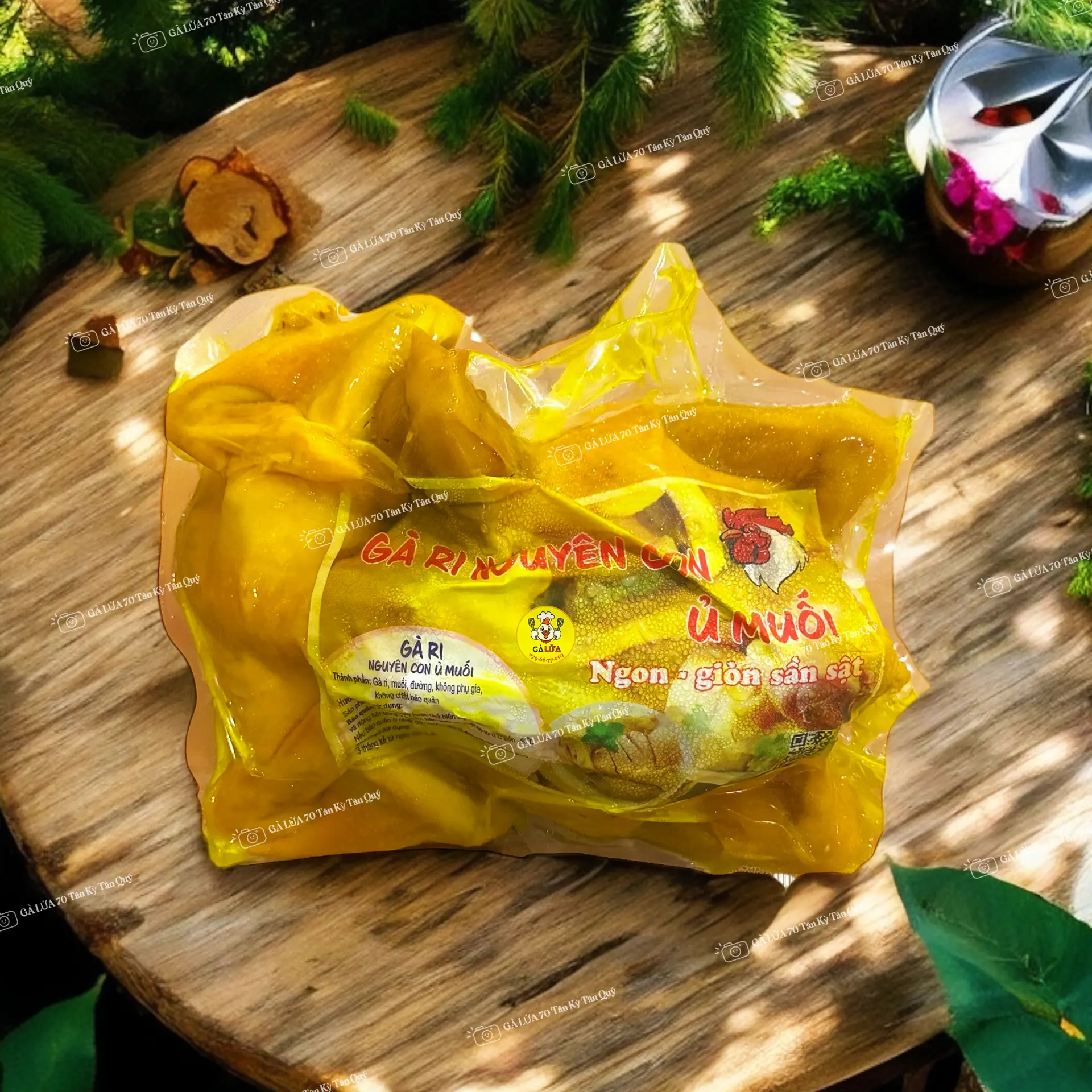 Hình ảnh Gà Ta Ủ Muối Nguyên Con (Để Nguyên Con) Ăn Lạnh