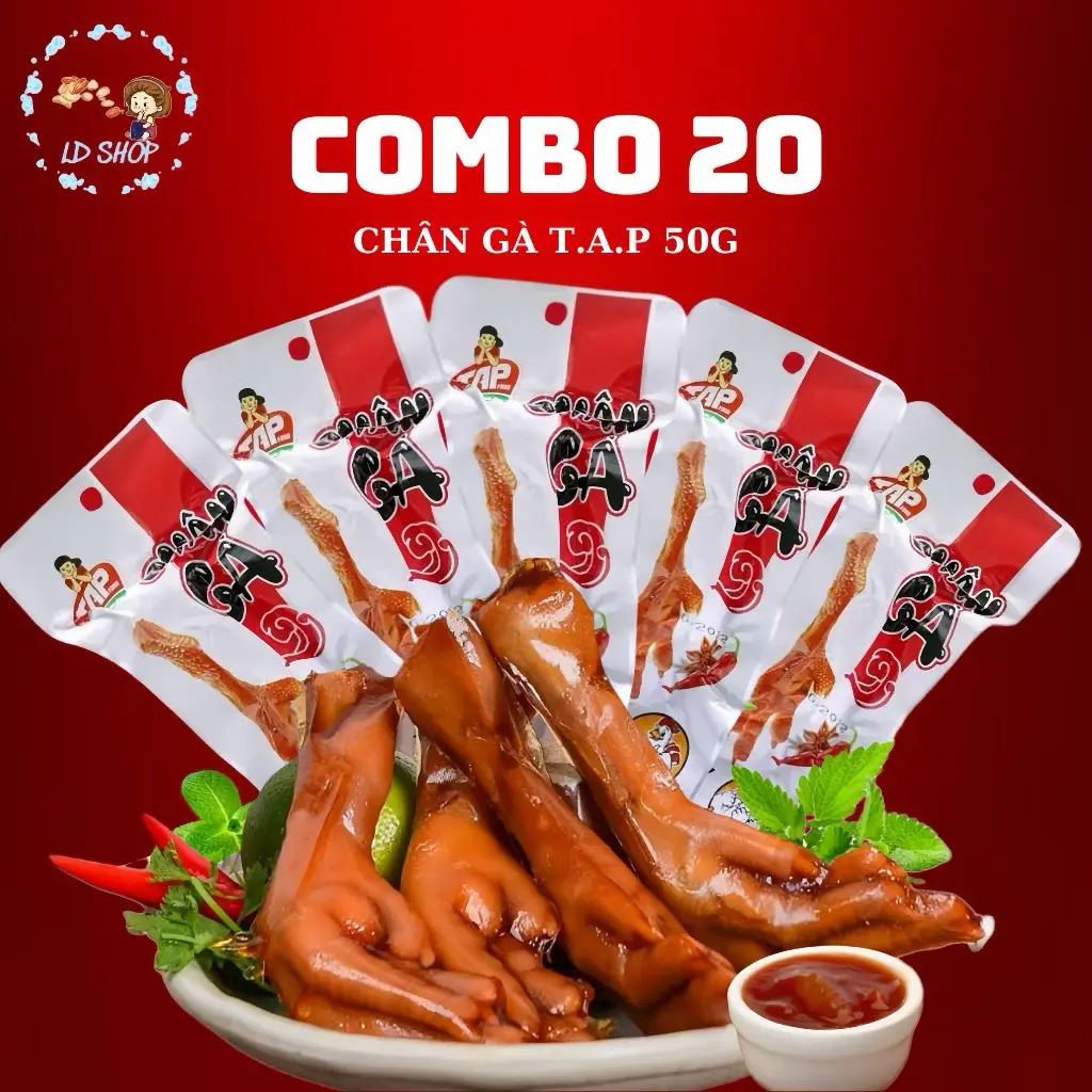 Hình ảnh 1 Chân Gà TAP Ăn  Liền - cái 50g