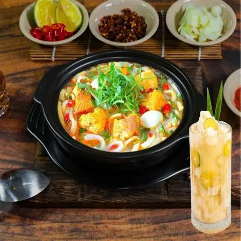 Hình ảnh ⭐️Combo Bánh Canh Cá Lóc + Ly Mãng Cầu Tươi