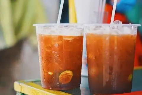 Hình ảnh Hồng trà tắc