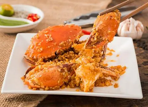 Hình ảnh Cua Gạch Sốt Bơ Tỏi
