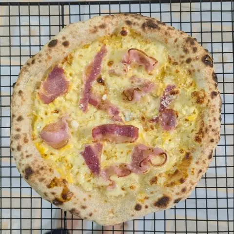 Hình ảnh Pizza Carbonara (M)