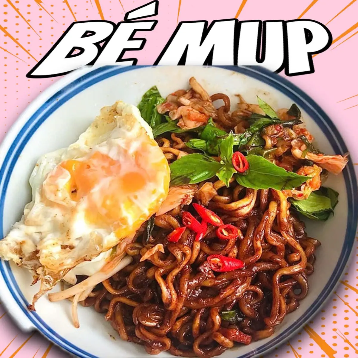Hình ảnh Mì tương đen 9 topping