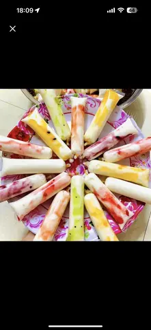 Hình ảnh 5 gói sữa chua trái cây 