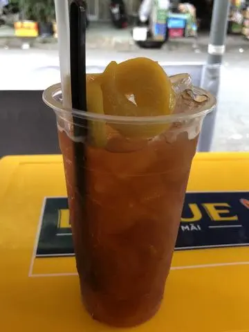 Hình ảnh Trà đào khổng lồ