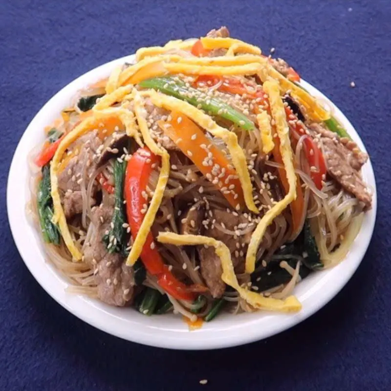 Hình ảnh Miến Trộn Bò Hàn Quốc