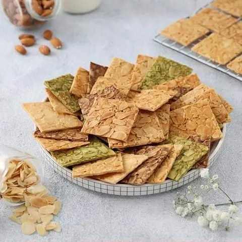 Hình ảnh Cookies hạnh nhân vị cafe - ăn kiêng