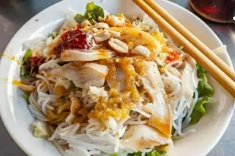 Hình ảnh Bún mắm nêm thịt luộc