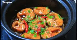 Hình ảnh Cơm cá lóc kho tộ