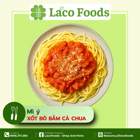 Hình ảnh Mì Ý Xốt Bò Bằm
