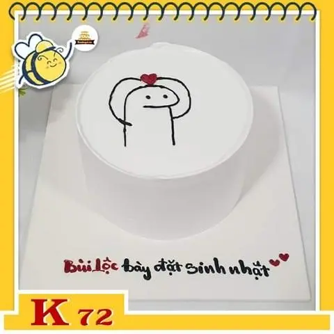 Hình ảnh bánh kem 12cm mã 03