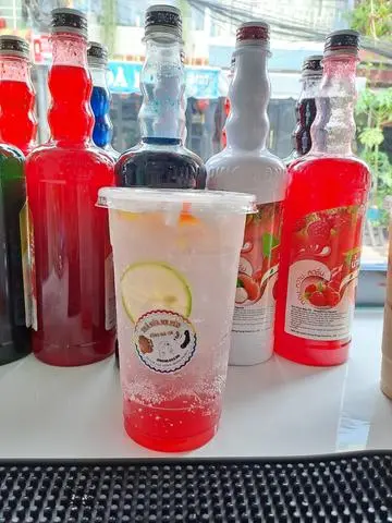Hình ảnh soda dâu hương vị đà lạt