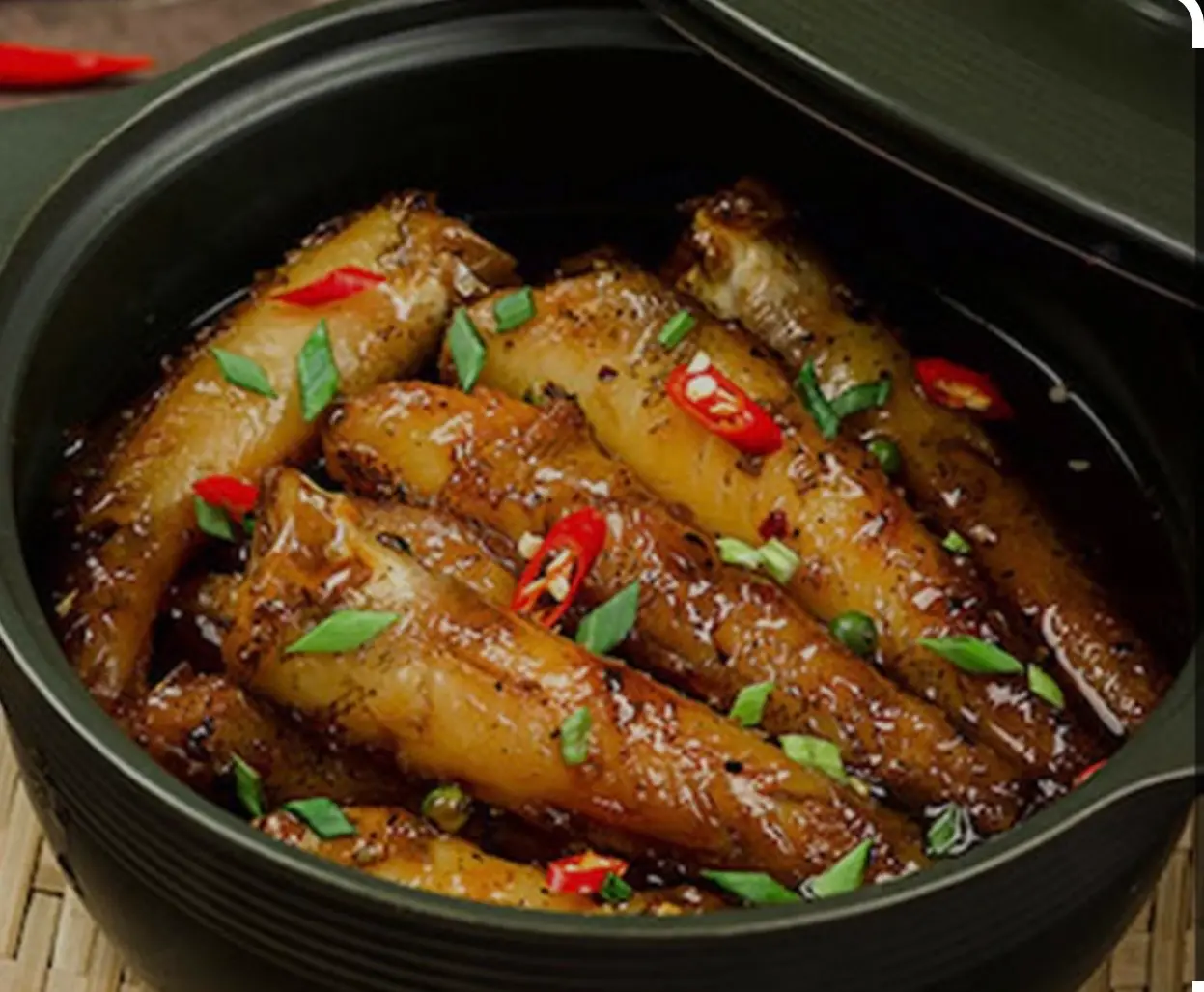 Hình ảnh Cơm cá bống kho tiêu