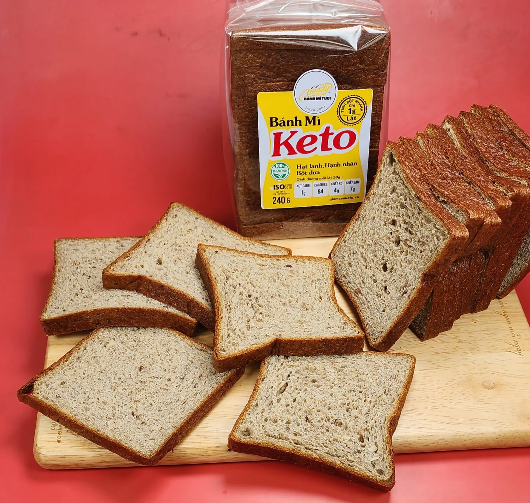 Hình ảnh Bánh Mì KETO (Bánh Mì Không Tinh Bột)