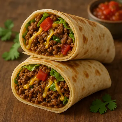 Hình ảnh Tacos bò bơ tỏi