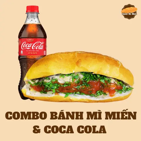 Hình ảnh Combo Bánh Mì Miến & Coca Cola