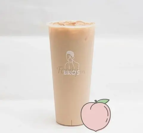 Hình ảnh Trà sữa đào (M)/Peach milk tea