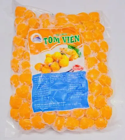 Hình ảnh Tôm Viên 500g (80 Viên), Tôm Viên Chiên Minh Nguyễn Thơm Ngon Chính Hãng
