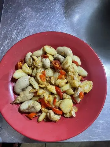 Hình ảnh Ngọc kê cháy tỏi