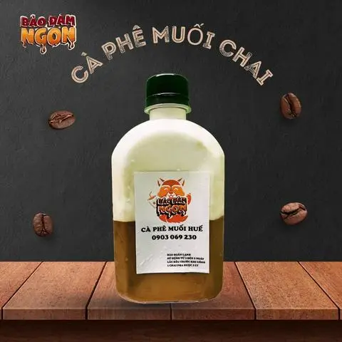 Hình ảnh Cà phê muối chai
