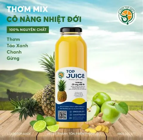 Hình ảnh Nước ép thơm mix 