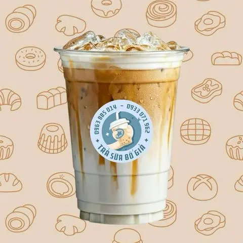 Hình ảnh Cafe sốt caramel muối