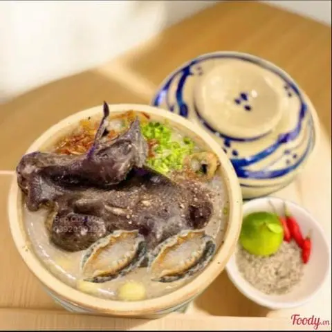 Hình ảnh Cháo gà nấu bào ngư phần đặc biệt(phần lớn)