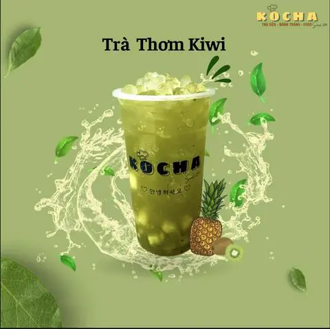 Hình ảnh Trà Thơm Kiwi Kiwi + TC Trắng