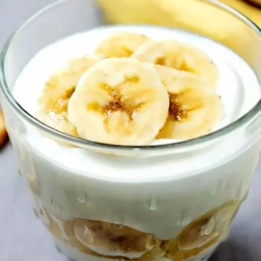 Hình ảnh Chuối dằm sữa chua