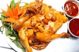 Hình ảnh Gà Hấp Mắm Tỏi 