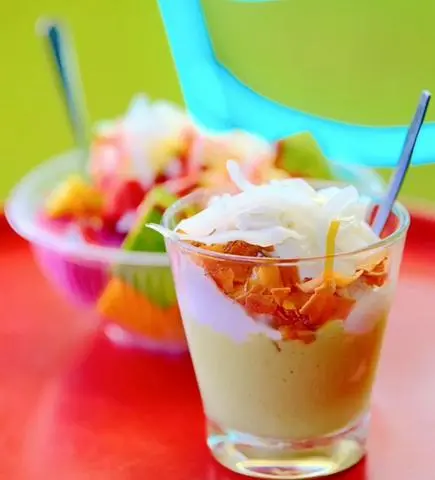 Hình ảnh Kem bơ dừa đà lạt