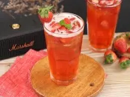 Hình ảnh Trà Dâu Ngọt Ngào- Ly 1.300ml