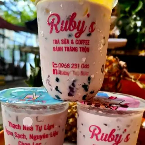 Hình ảnh Trà sữa dâu không kèm topping 
