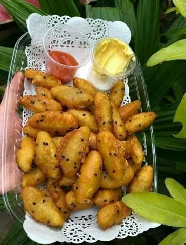 Hình ảnh Khoai lang kén chiên giòn