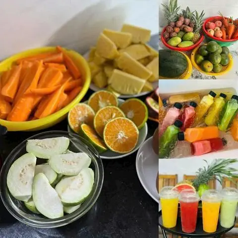 Hình ảnh Nước ép cà rốt - thơm