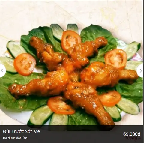 Hình ảnh Đùi trước sốt me