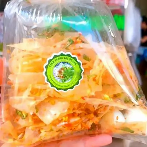 Hình ảnh Bánh tráng tỏi ớt (vừa)