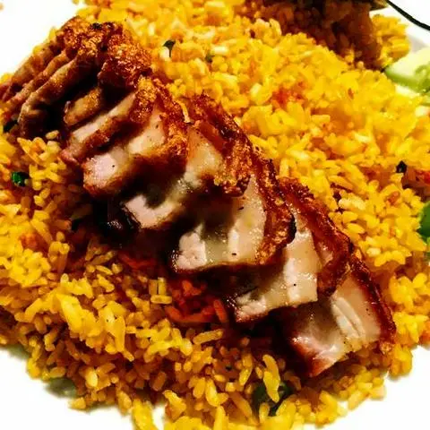 Hình ảnh Combo ba rọi chiên - trà tắc 