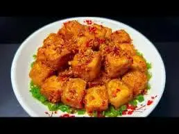 Hình ảnh Đậu hủ chiên sả ớt
