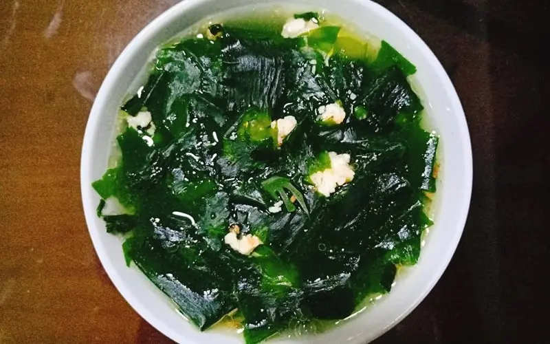 Hình ảnh Canh rong biển thịt bằm