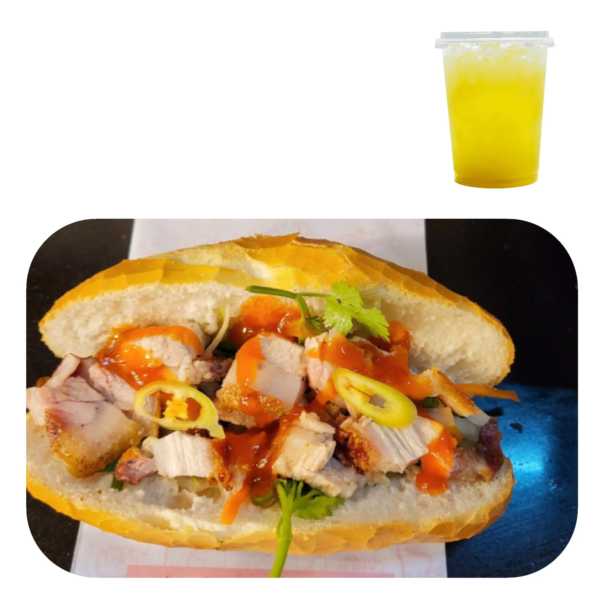 Hình ảnh Combo Heo quay + Nước mía