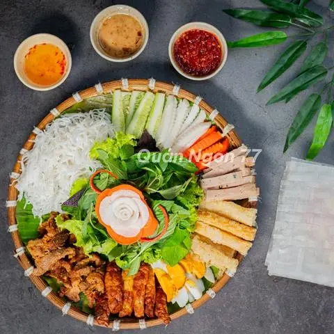 Hình ảnh Mẹt bánh tráng cuốn - 2 người