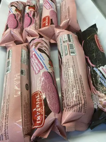 Hình ảnh bánh oreo vị dâu