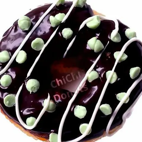 Hình ảnh Donut hạt bạc hà