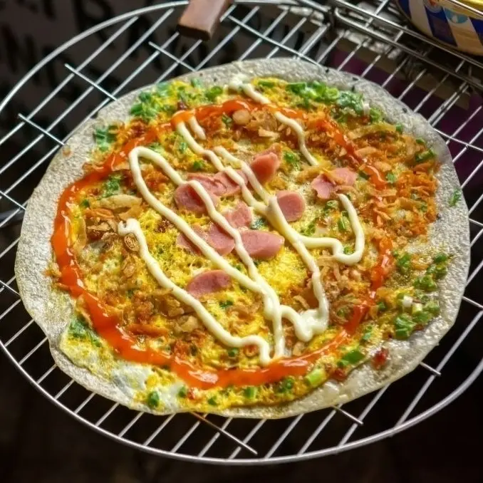 Hình ảnh Bánh Tráng Nướng Thập Cẩm
